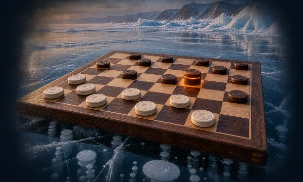 Шашки на льду